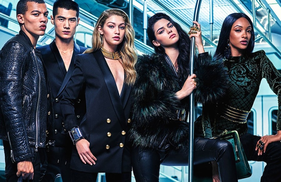 Balmain x H&amp;M campaign 3