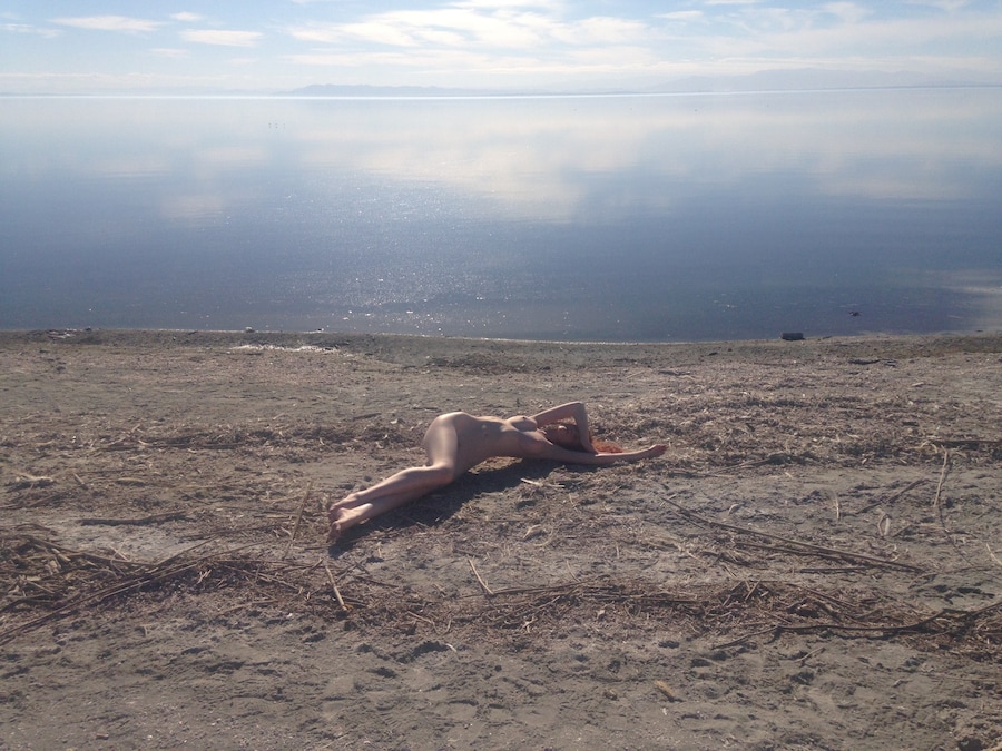 Audrey Wollen The Birth of Venus at the Salton Sea 2