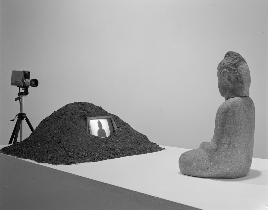 Nam June Paik Buddha piece at the Whitney &#169;eric kr 2