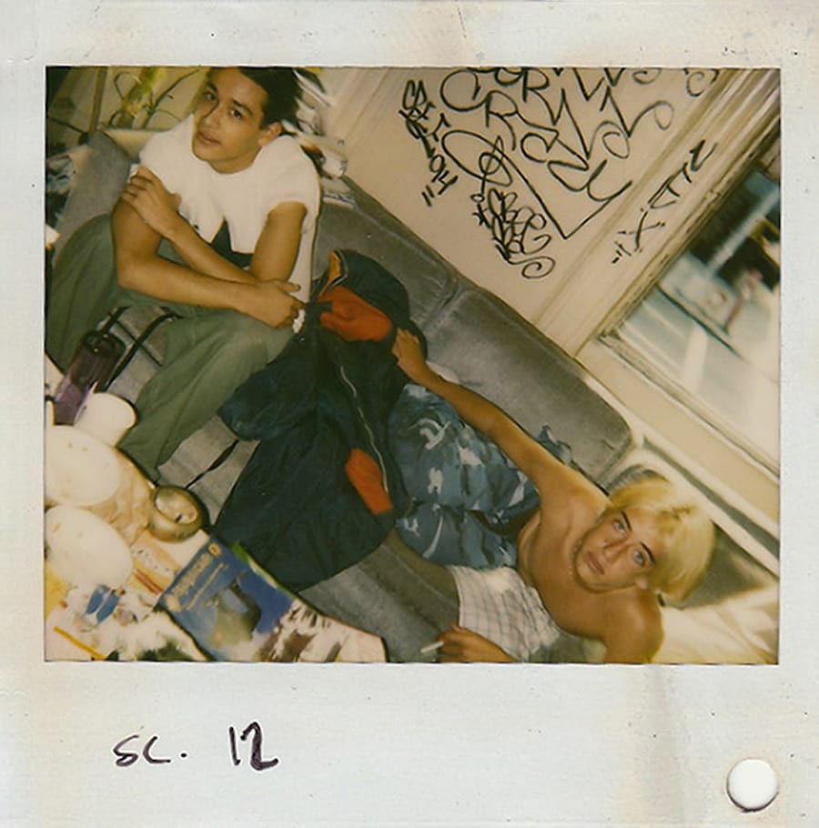 Polaroids from on set of Larry Clark&#39;s Kids 1995 Unseen 4