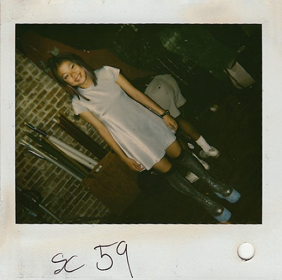 Polaroids from on set of Larry Clark&#39;s Kids 1995 Unseen 10