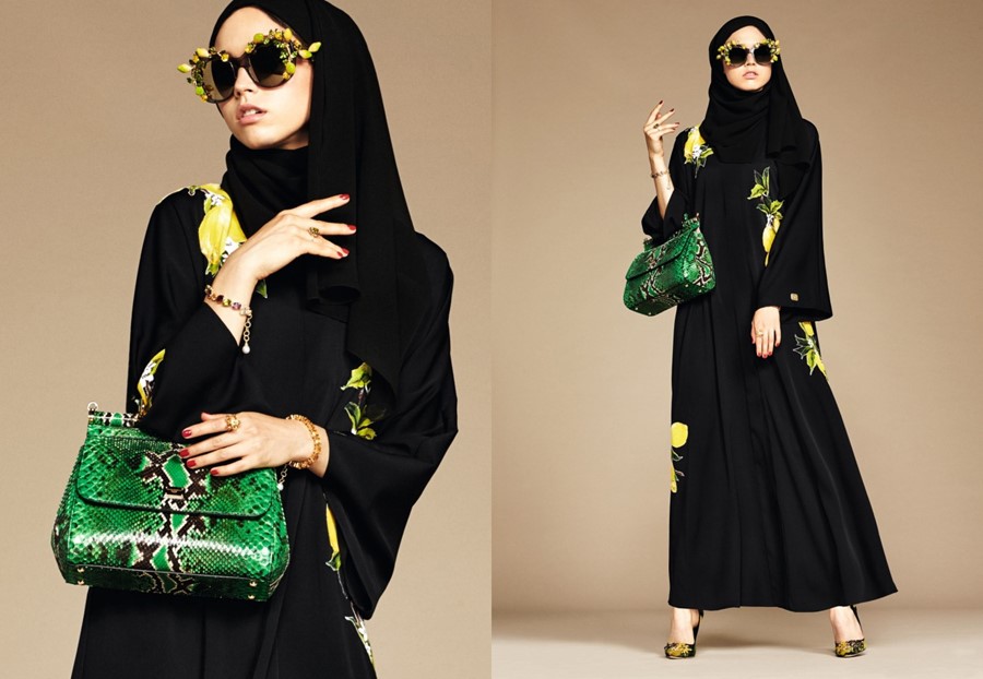 Dolce &amp; Gabbana hijab and abaya collection