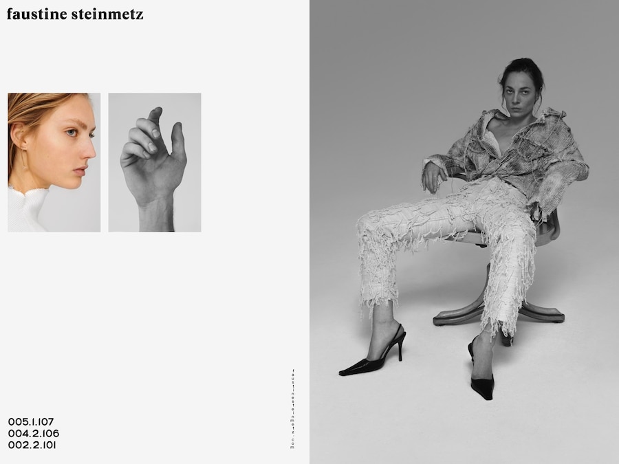 Faustine Steinmetz SS16 campaign 2