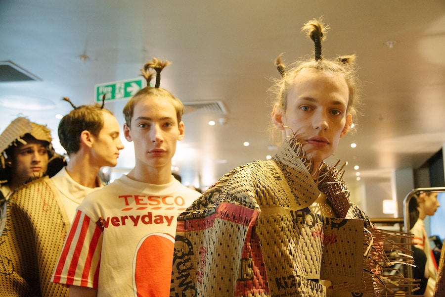 LCF MA Menswear: Bethany Williams 6