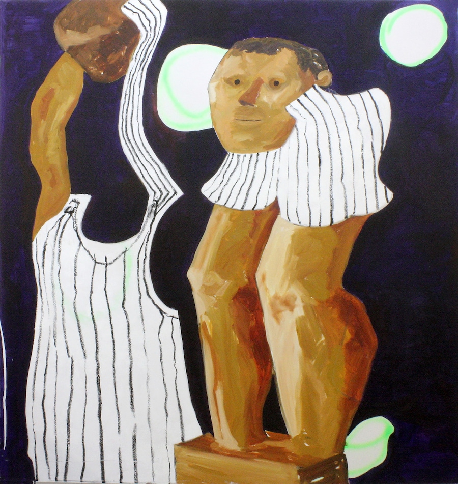 Rhys Thomas &#39;Sam Sunk&#39; 2015, Oil and spray paint o 10