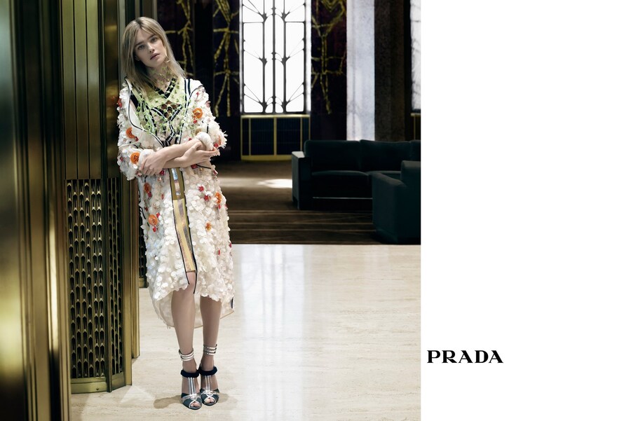 Natalia Vodianova for Prada SS16 2