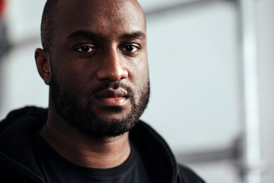 Virgil Abloh backstage at Off-White AW16 0