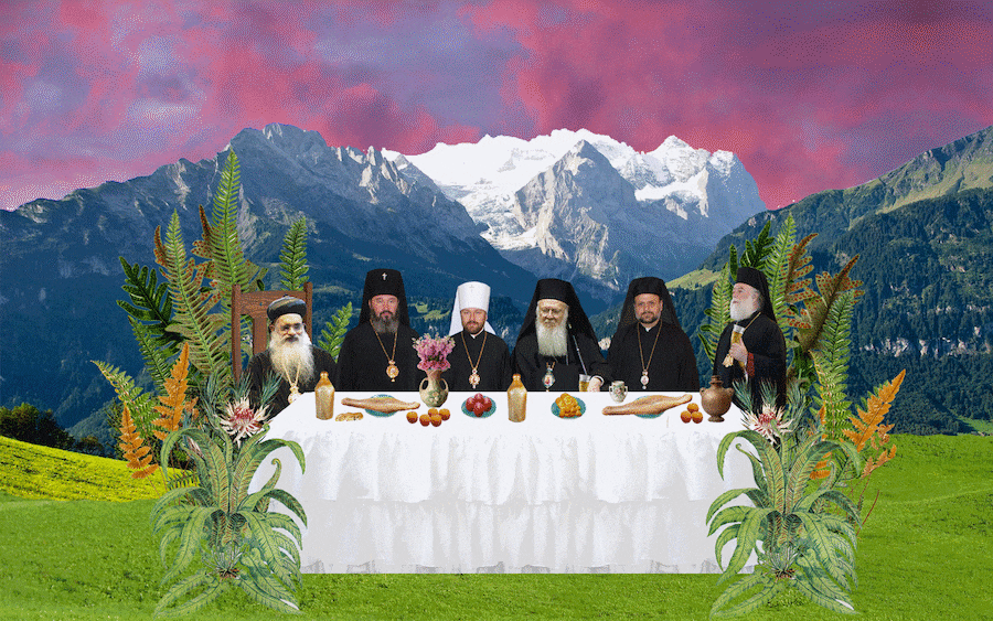  Live Wild*LUCIE KHAHOUTIAN -Pomegranate- Collage by Charlot 19