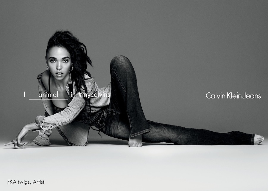 FKA twigs for Calvin Klein Jeans SS16 campaign 5