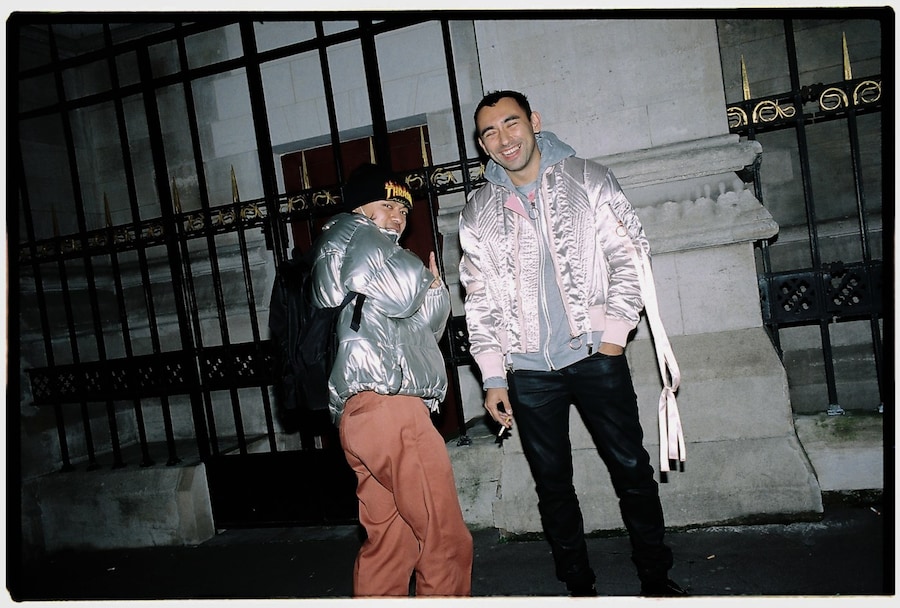 Yu Fujiwara outside Vetements AW16 on the streets Paris 15