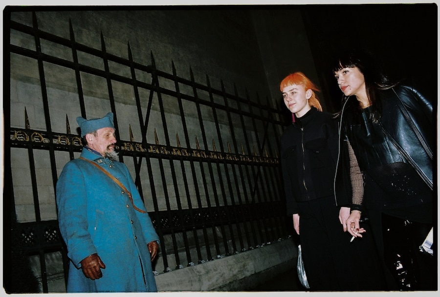 Yu Fujiwara outside Vetements AW16 on the streets Paris 20