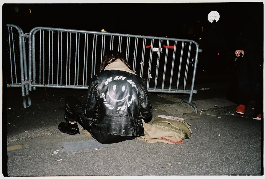 Yu Fujiwara outside Vetements AW16 on the streets Paris 1