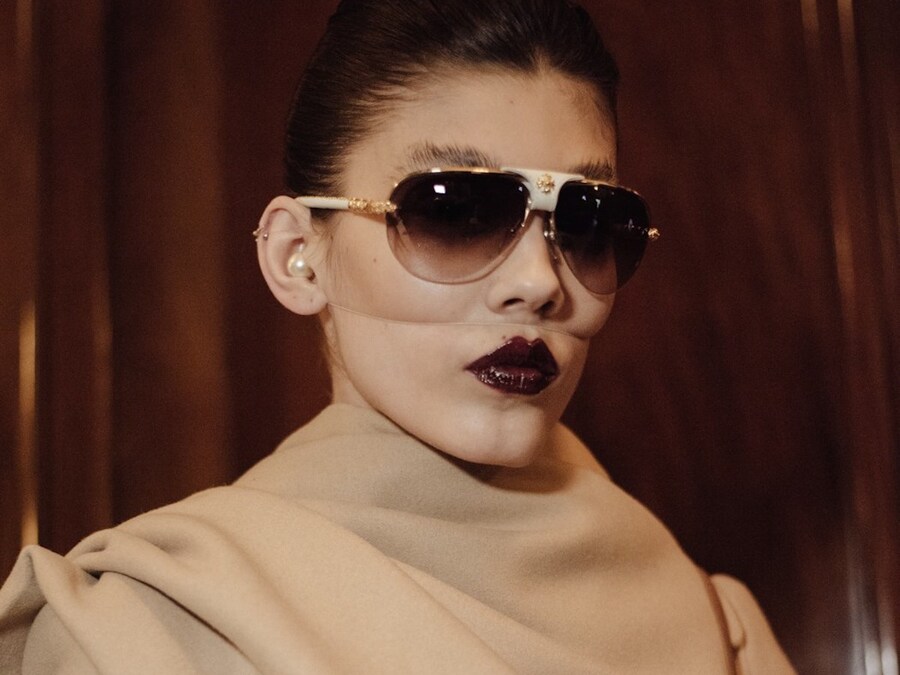 Gareth Pugh aw16 beauty make-up 2