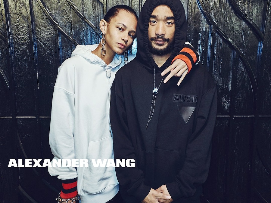 Binx Walton and Lucien Smith for Alexander Wang SS16 campaig 6