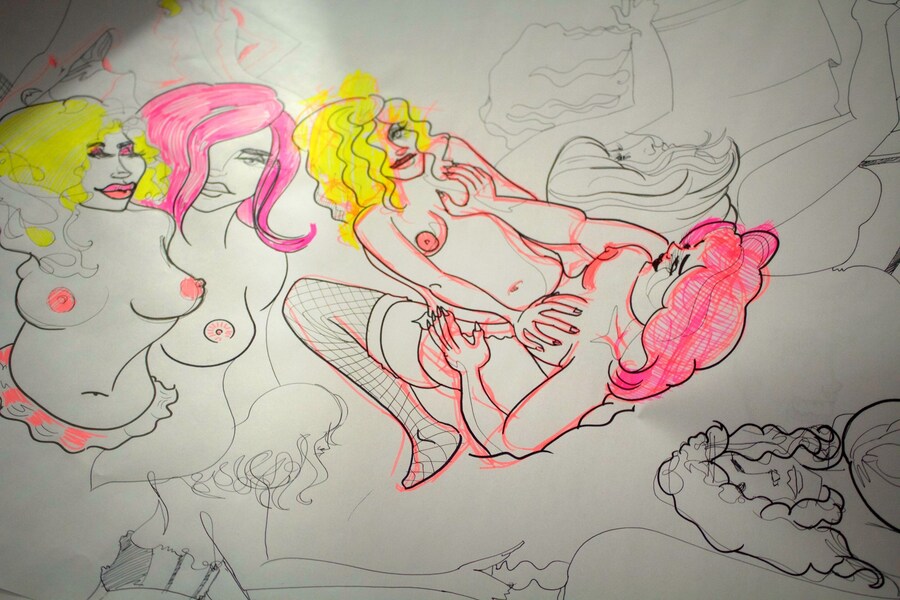 life drawing sex work 0