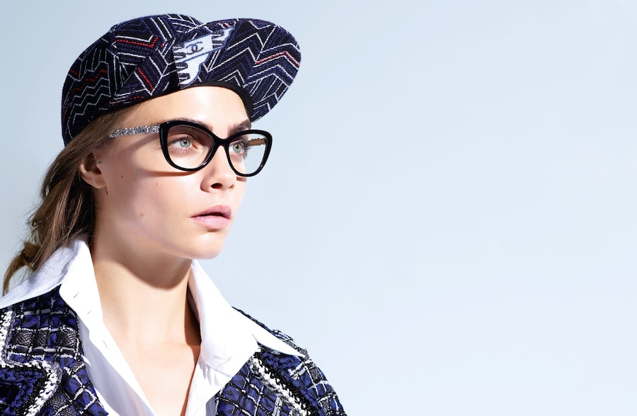 Cara Delevingne for Chanel SS16 eyewear campaign 4