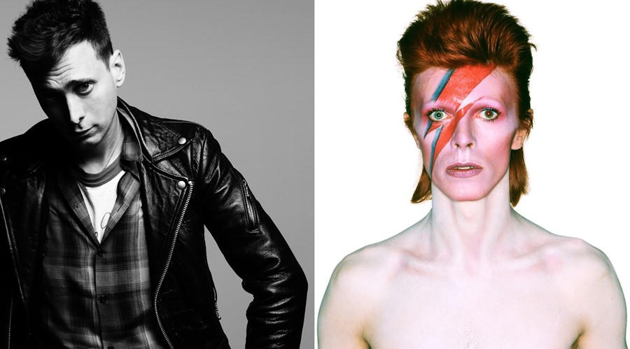 Hedi Slimane and David Bowie personal tribute