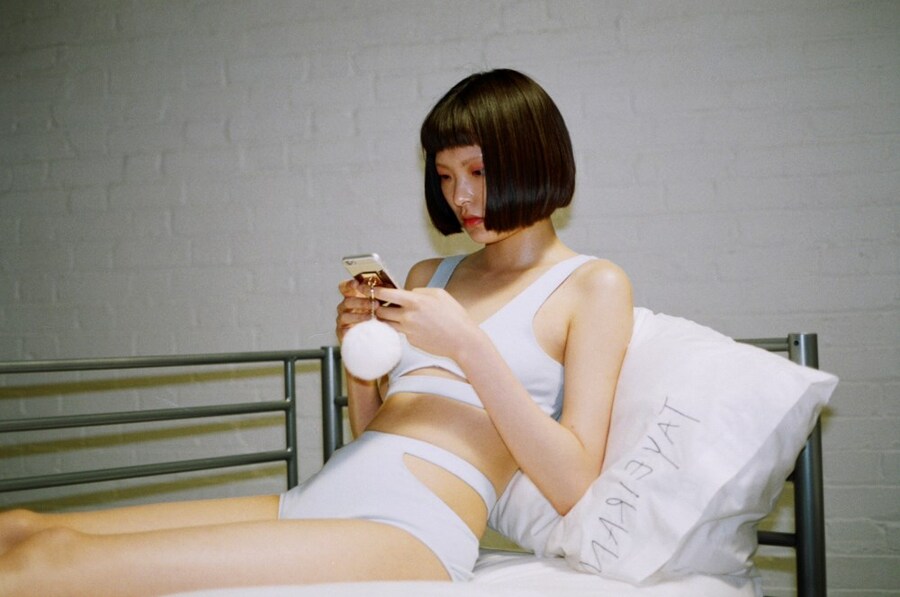 Marie Yat AW16 Samuel John Butt photographer lingerie models 6