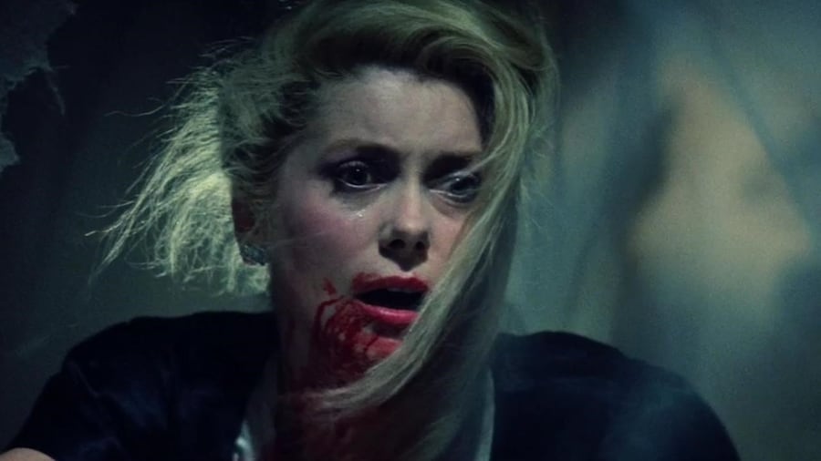 The Hunger cult goth fashion Bowie Catherine Deneuve YSL 2