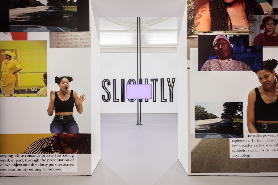 Installation view of Martine Syms: Fact &amp; Trouble 2