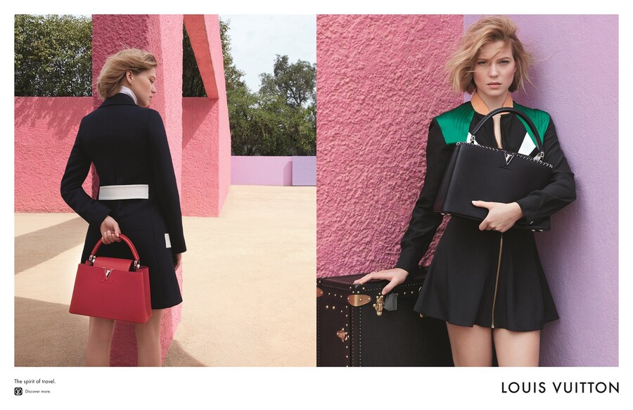 Louis Vuitton SS16 Campaign Patrick Demarchelier Lea Seydoux 5