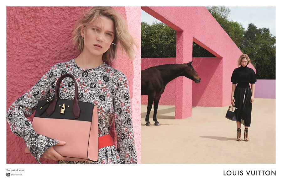 Louis Vuitton SS16 Campaign Patrick Demarchelier Lea Seydoux