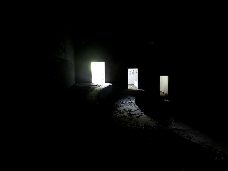 Abandoned amphitheatre 3