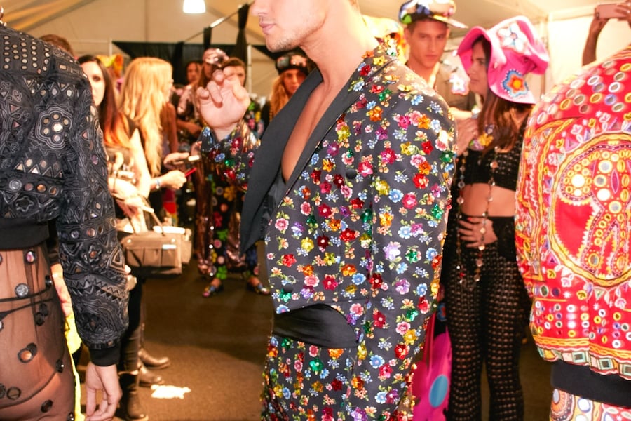 Backstage at Moschino Cruise 2017 20