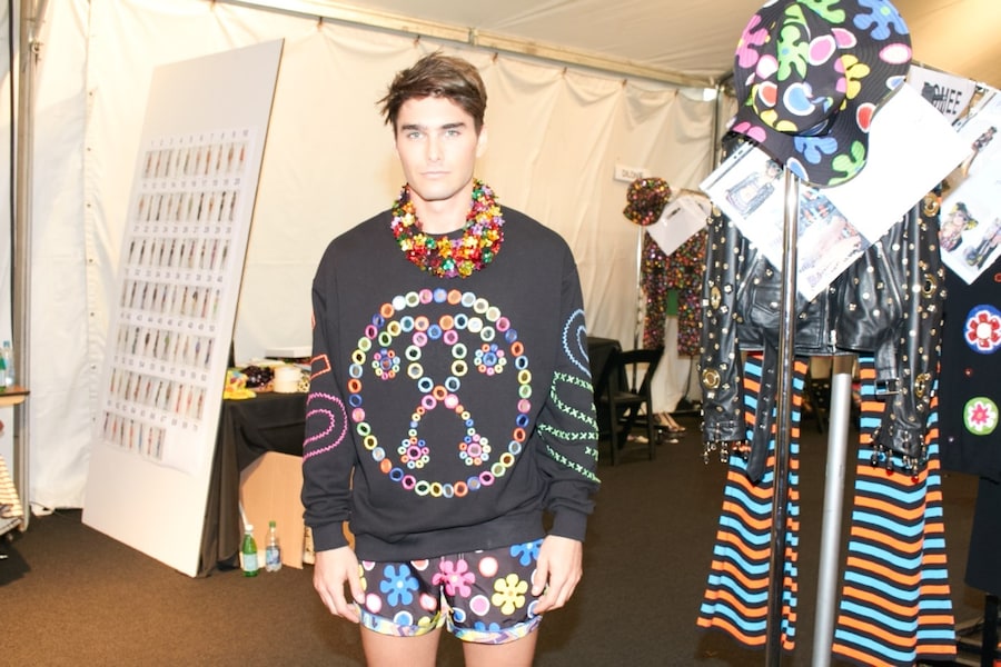 Backstage at Moschino Cruise 2017 12