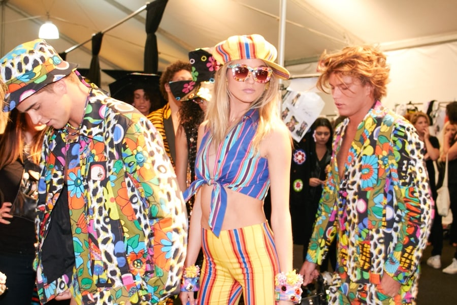 Backstage at Moschino Cruise 2017 15