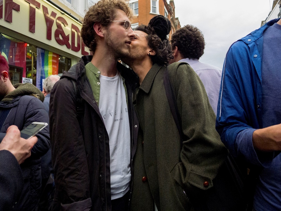 Orlando shooting Soho vigil, photographs by Alice Zoo, Dazed 21