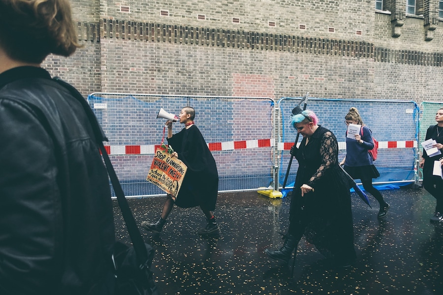 The WHEREISANAMENDIETA protest at Tate Modern 5