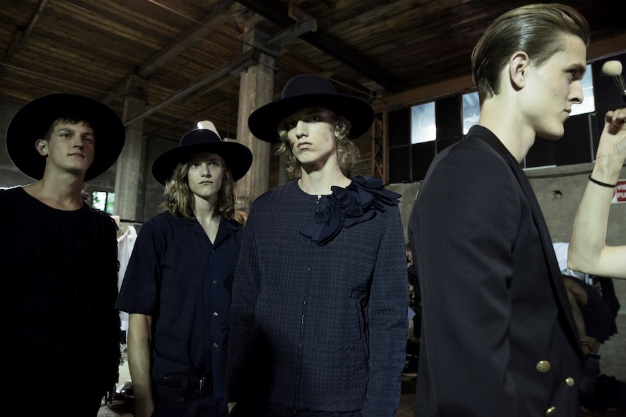 Backstage at Ports 1961 SS17 2