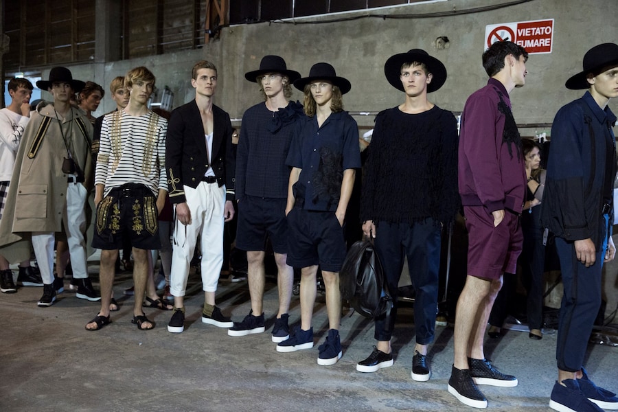 Backstage at Ports 1961 SS17 7