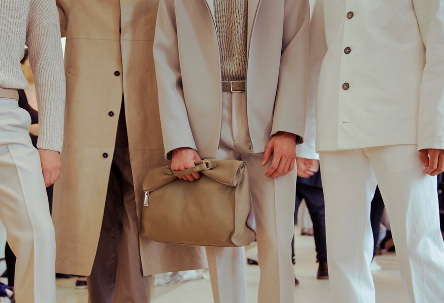 Backstage at Jil Sander SS17 10
