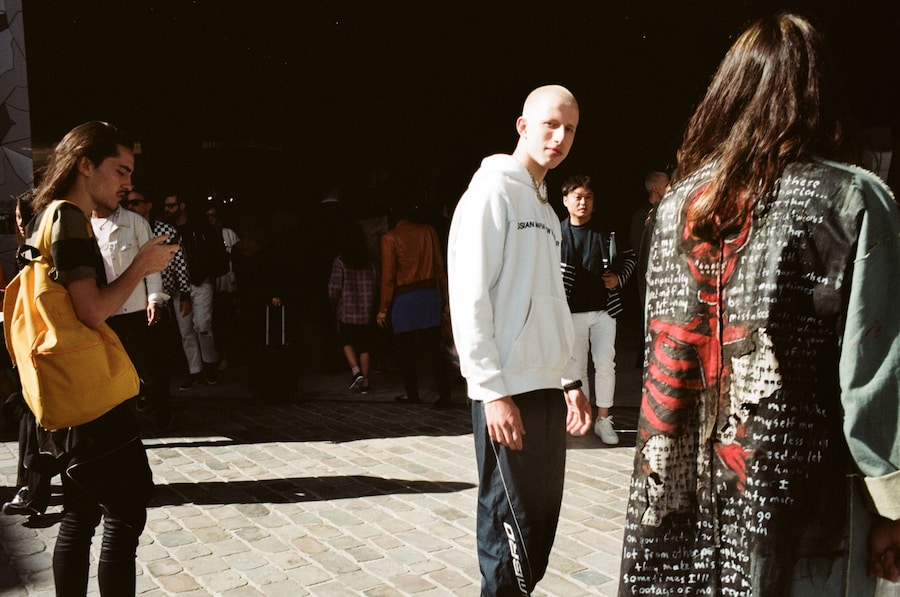On the streets of Paris Menswear 20