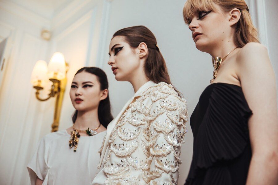 Backstage at Christian Dior Haute Couture AW16 14