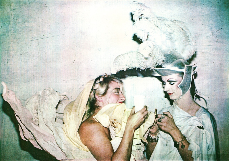 Neo Naturists, Paper Dress at the Embassy Club wit 4