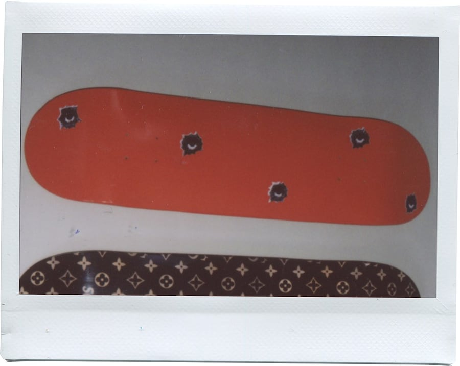 Polaroids from David Shapiro&#39;s ‘Supremacist’ 1