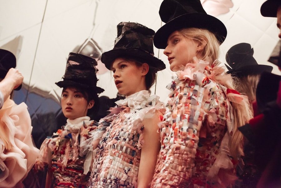 Backstage at Viktor &amp; Rolf Haute Couture AW16 11