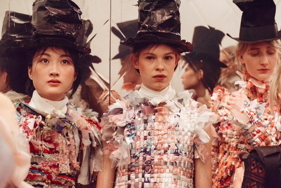Backstage at Viktor &amp; Rolf Haute Couture AW16 6