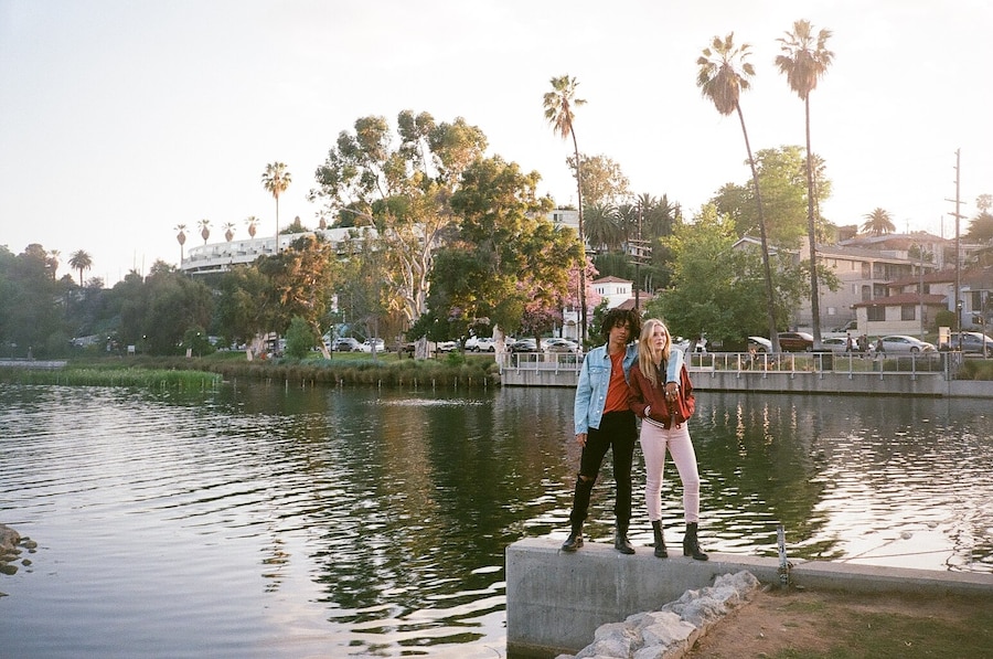 Lottie Moss and Luka Sabbat for PacSun Denim 7