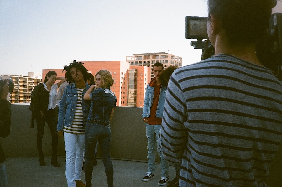 Lottie Moss and Luka Sabbat for PacSun Denim 10
