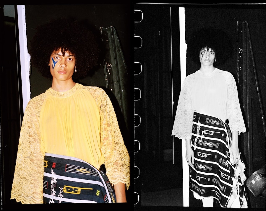 Backstage at Gypsy Sport SS17 2017 Mark Fitton Suzanne Darcy 1