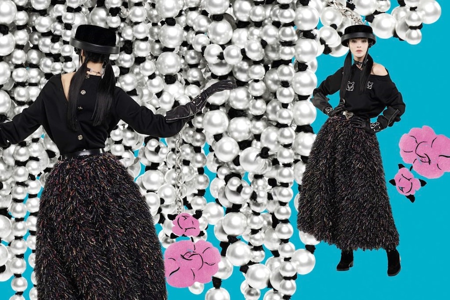 Chanel collage Karl Lagerfeld 12