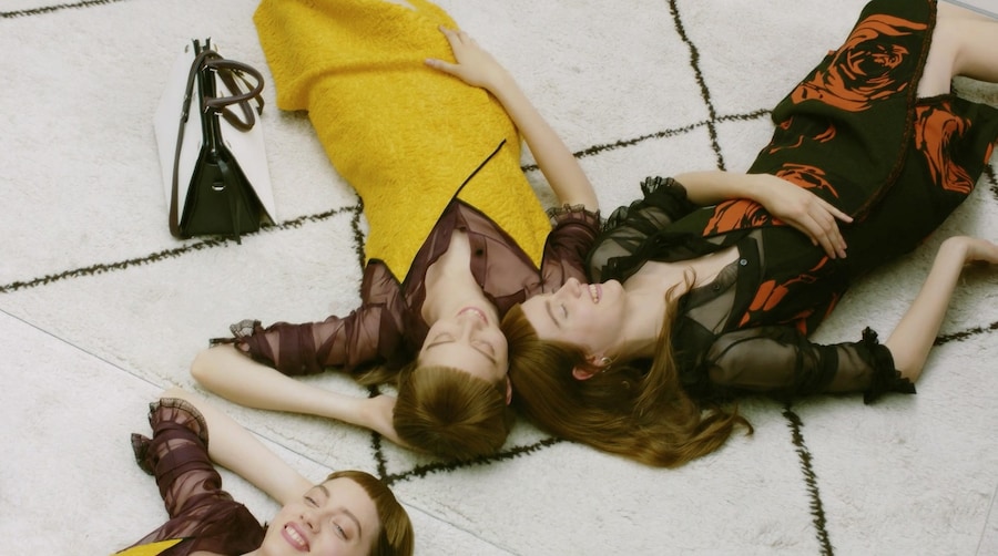 Behind the scenes on Mulberry’s Winter campaign 1