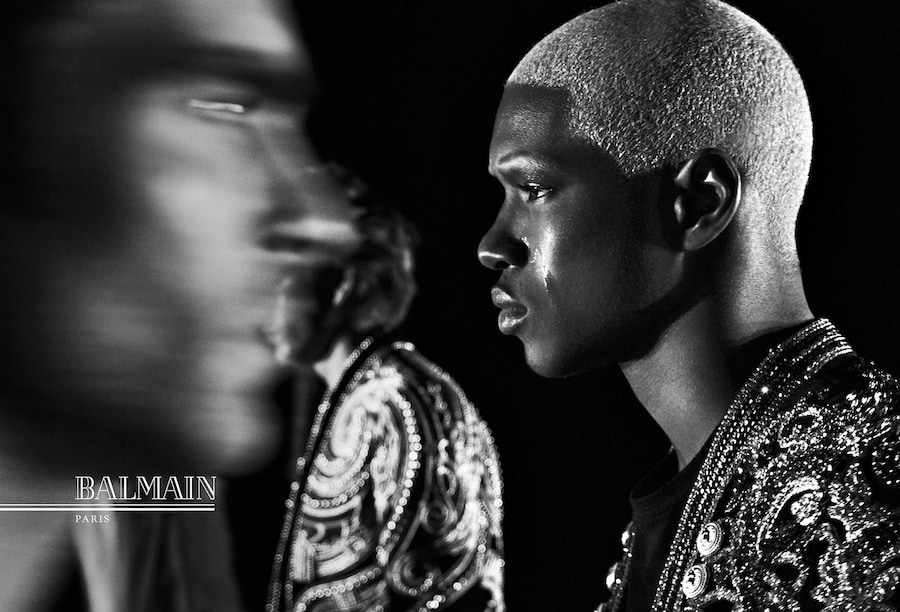Balmain AW16 campaign Kim Kanye Wolves video 6