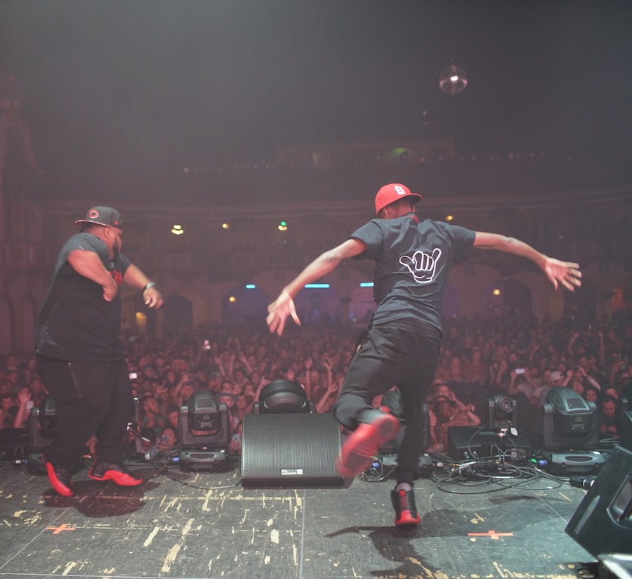 PTOP AND STEELO WITH TOWKIO AT THE LOLLAPALOOZA AF 15