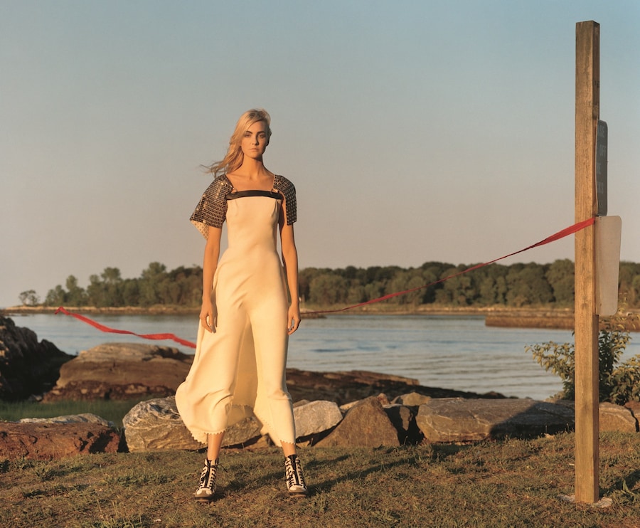 Caroline Trentini in Louis Vuitton Jamie Hawkesworth 2