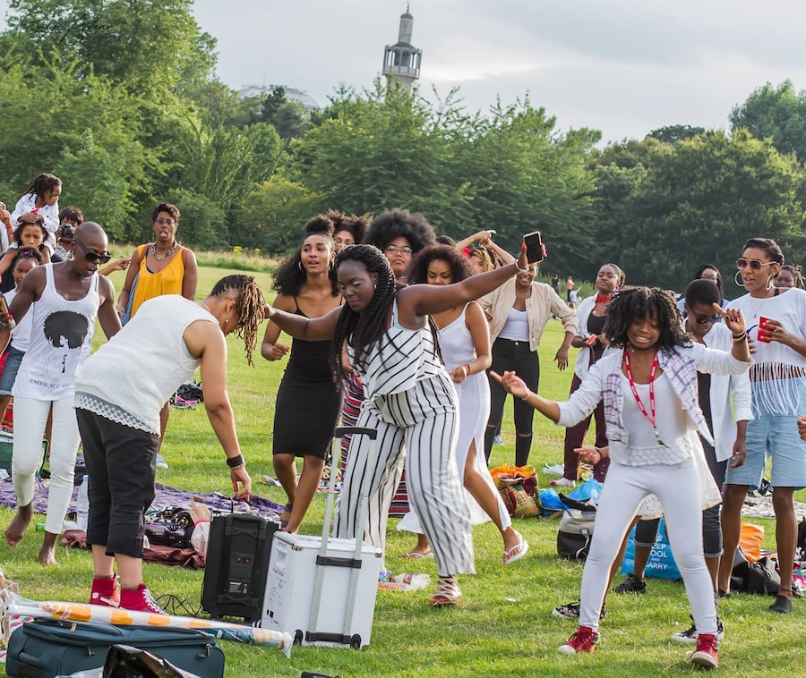 Black Girl&#39;s Picnic 